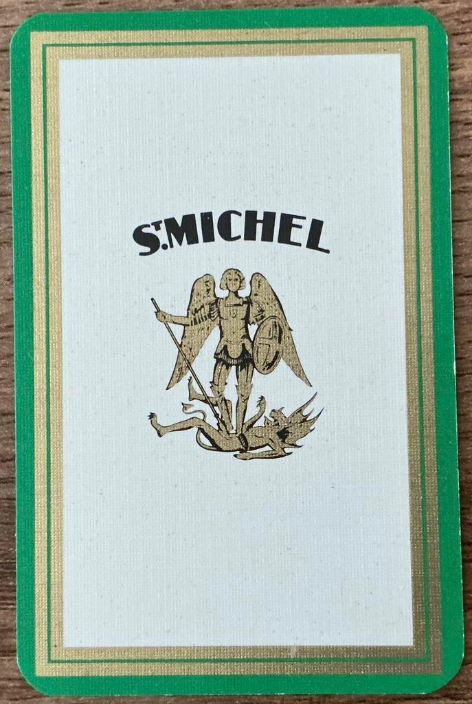 CIGARETTES ST MICHEL/Tableau de bord, Enlèvement ou Envoi, Comme neuf, Carte(s) à jouer