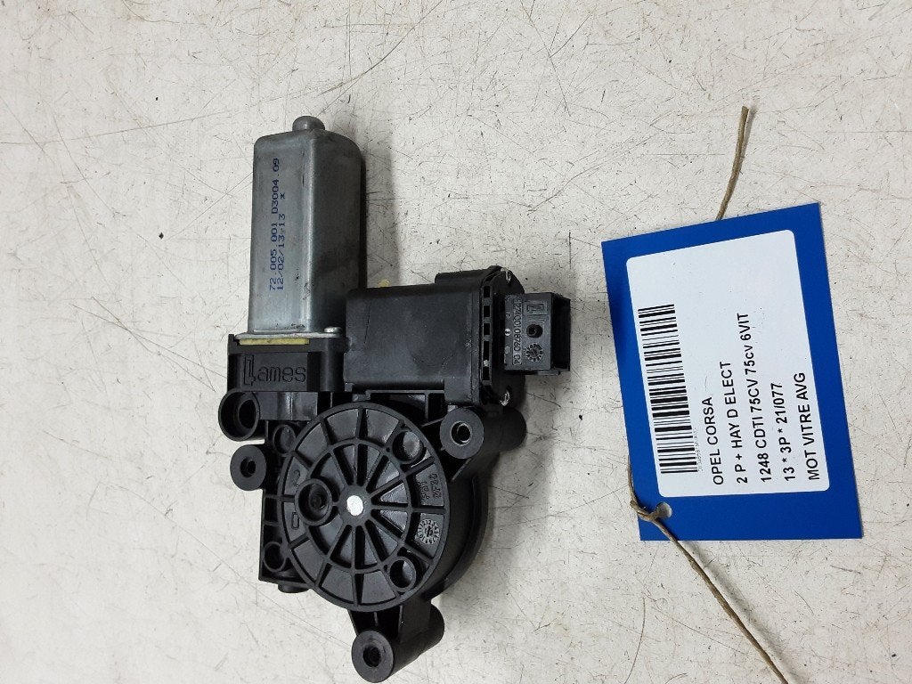 MOTEUR LEVE VITRE ELECTRIQUE AVANT GAUCHE Opel Corsa D, Opel, Opel Automobile GmbH, Utilisé, Avant