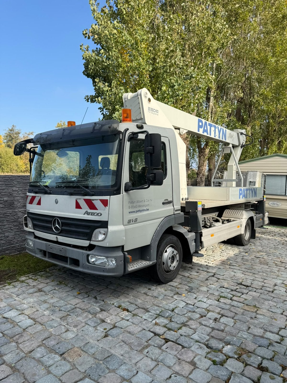 Mercedes Atego 816 Lift 18M 2008 22.000KM Permis C, Auto's, Mercedes-Benz, Bedrijf, Euro 4, Te koop
