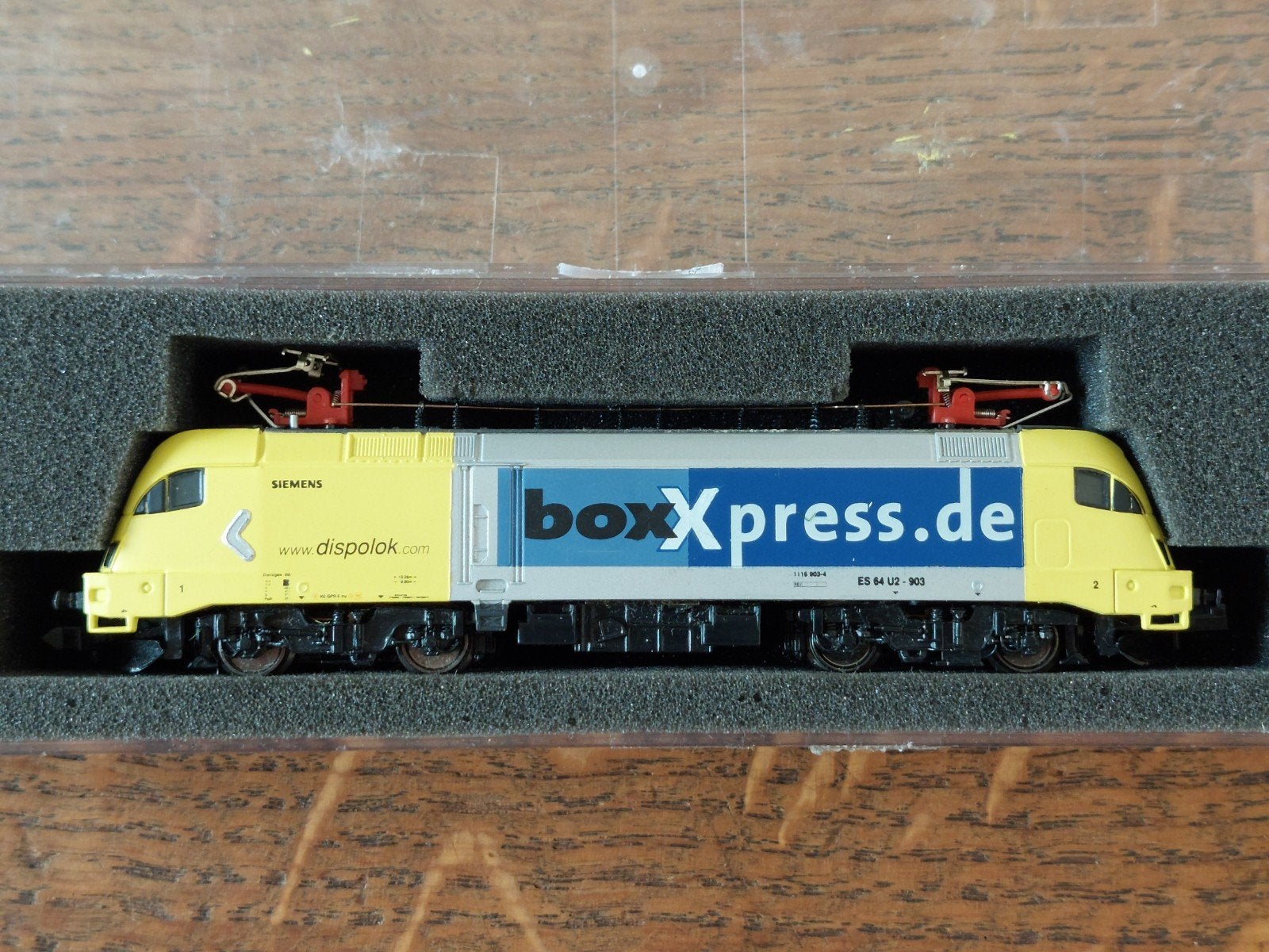 hobbytrain echelle N box xpress dispolok siemens, Hobby & Loisirs créatifs, Voitures miniatures | 1:87, Roco, Enlèvement ou Envoi