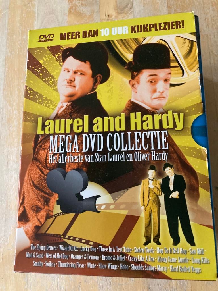 Dvd laurel and hardy, Ophalen of Verzenden, Zo goed als nieuw