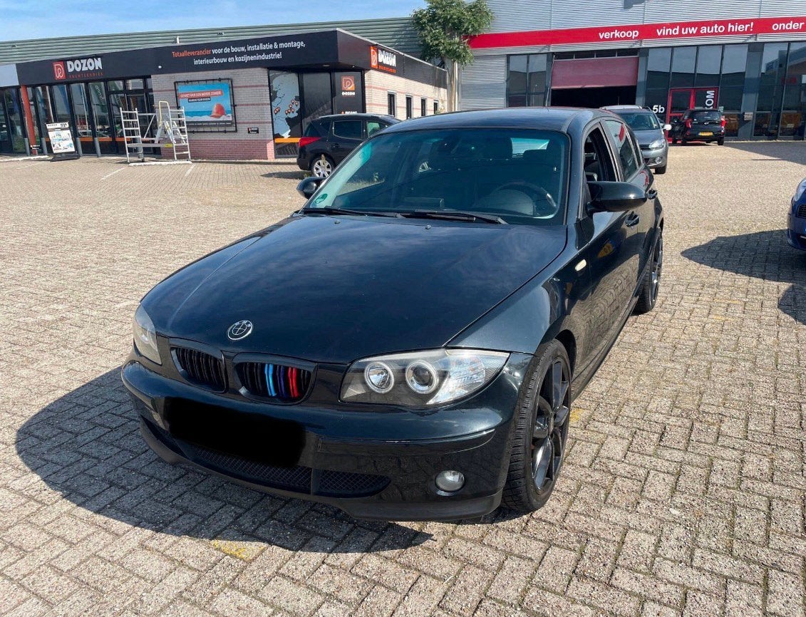 Bmw 1 serie, automaat! Gekeurd voor verkoop!, Auto's, Automaat, 1 Reeks, Zwart, 4 cilinders