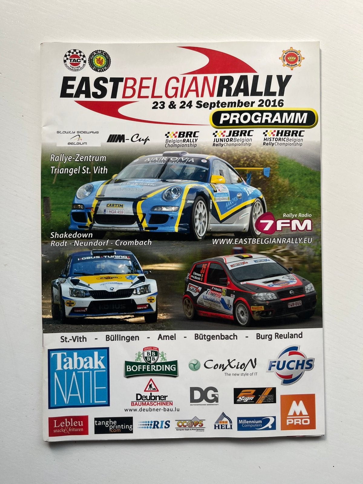 Programma East Belgian Rally 2014, Ophalen of Verzenden, Zo goed als nieuw