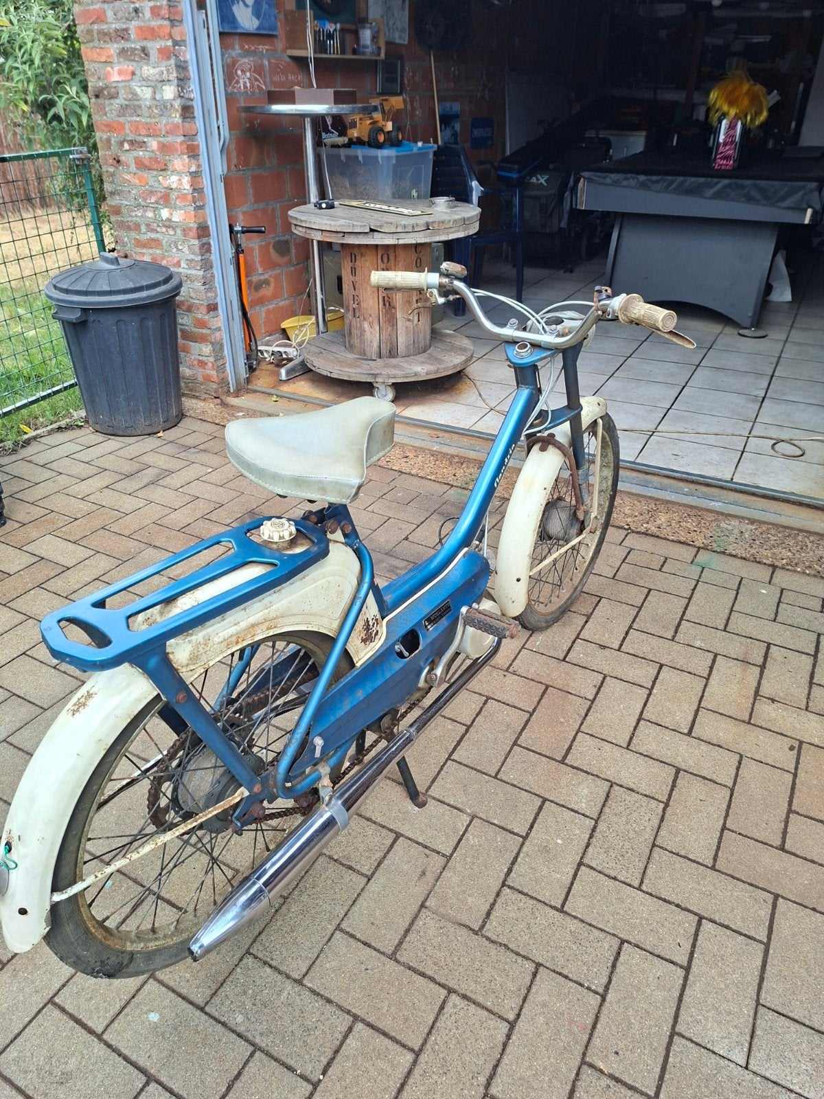 Flandria zeldzame uitvoering, Fietsen en Brommers, Brommers | Oldtimers, Ophalen
