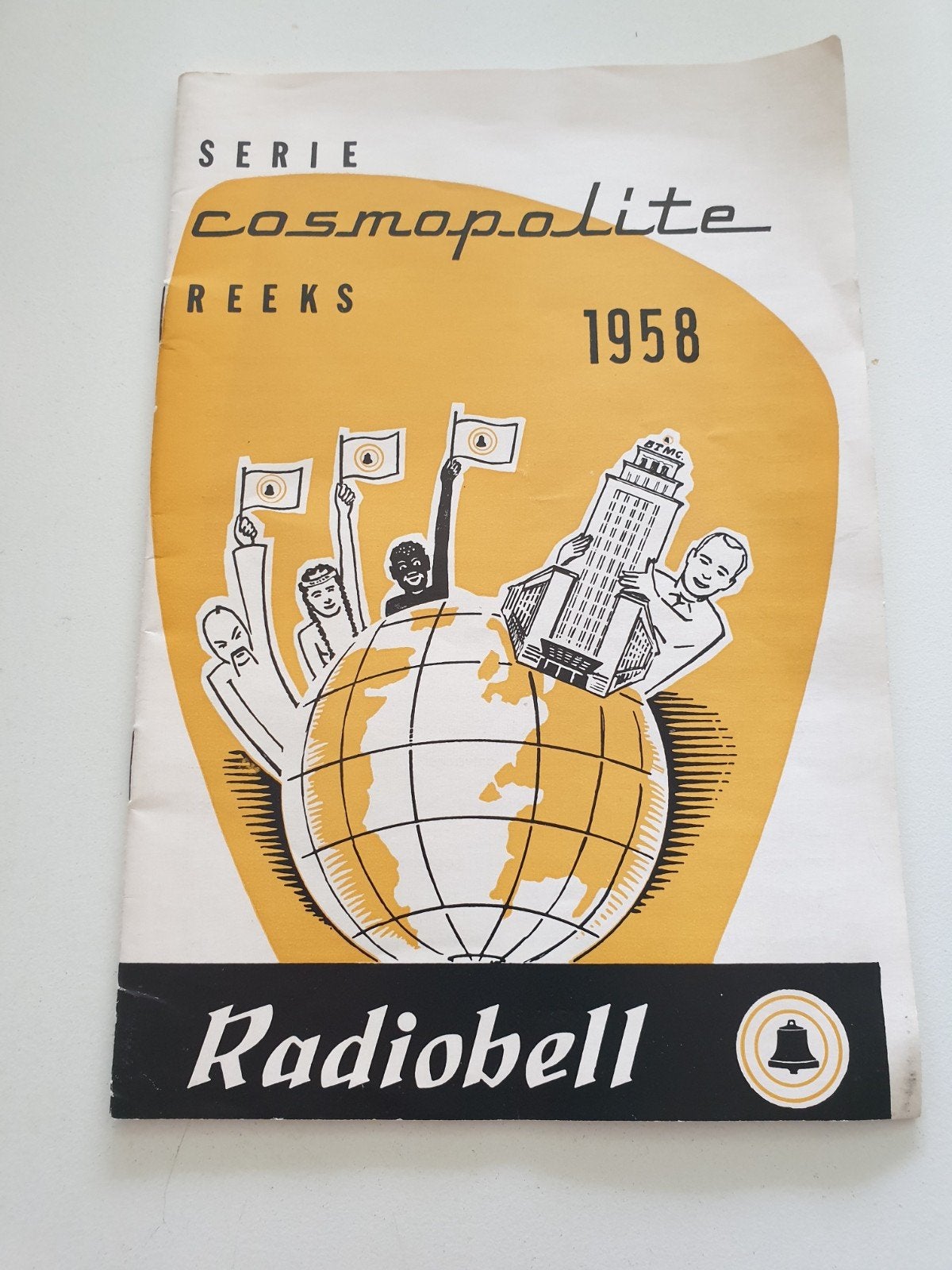 Brochure publicitaire Radiobell 1958 Expo 24 pages, Enlèvement ou Envoi, Comme neuf