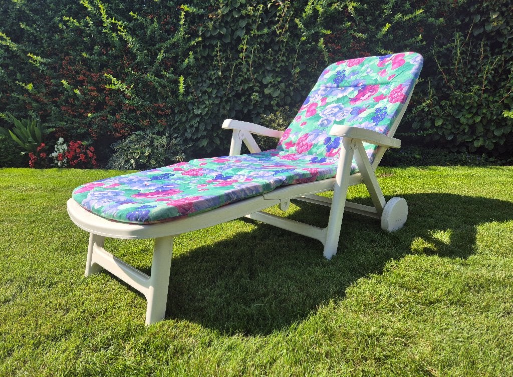 ligzetel, Tuin en Terras, Ophalen, Zo goed als nieuw, Kunststof, Verstelbaar