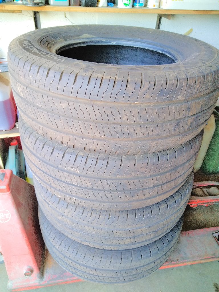 pneus mobilhome 235/65R16C, Enlèvement, Utilisé