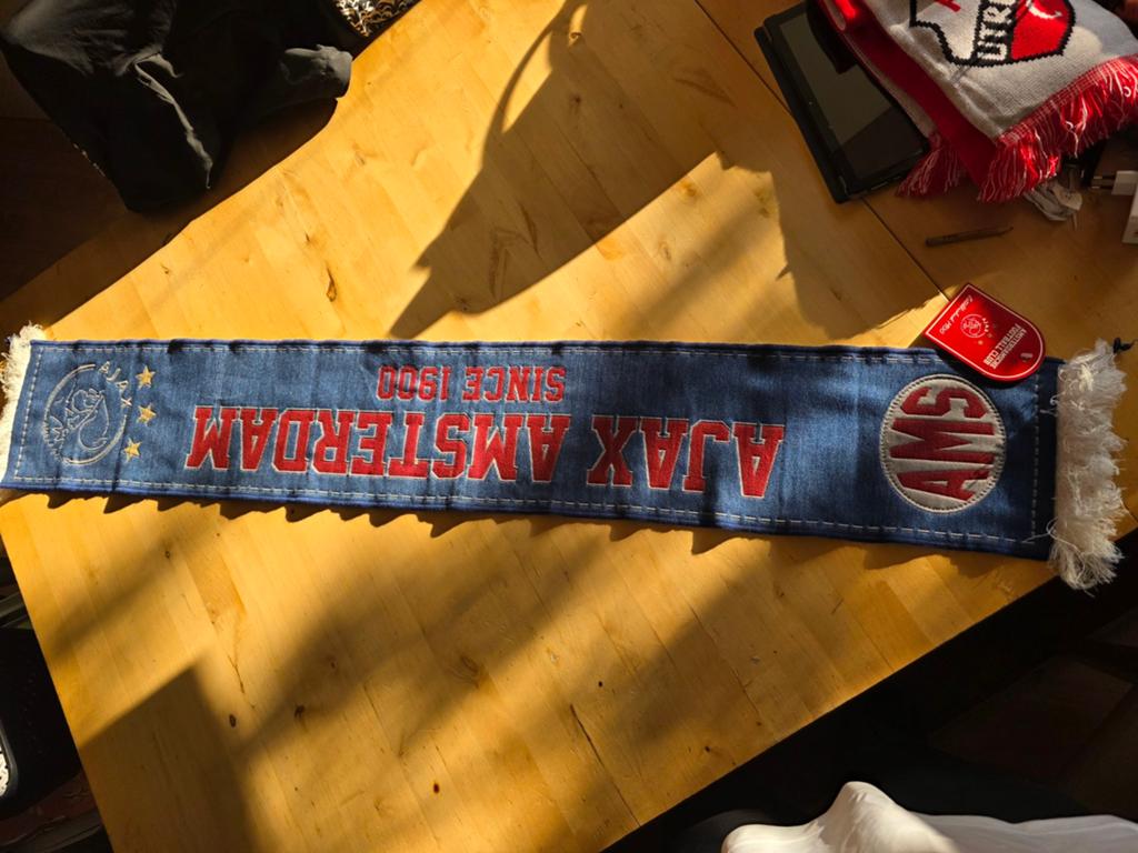 Ajax sjaal nieuw, Sport en Fitness, Voetbal, Ophalen of Verzenden