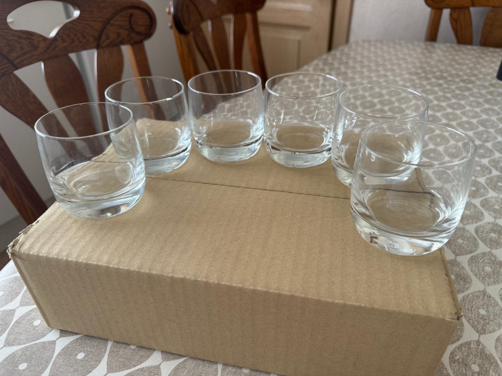 Set van 6 whiskyglazen / tumblers (30 cl)-In perfecte staat, Ophalen