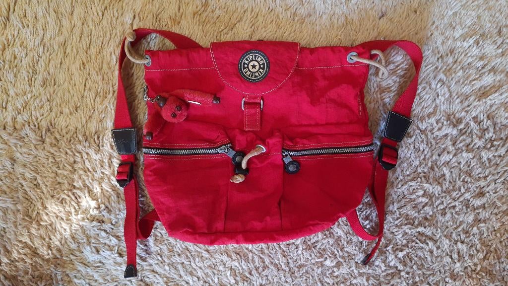 Set 2 Kipling rugzakken + 1 beautycase, Enlèvement ou Envoi, Comme neuf, Kipling