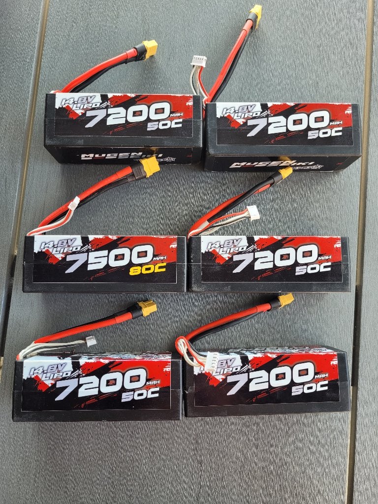 Accus lipo 4s, Enlèvement, Utilisé, Pièce