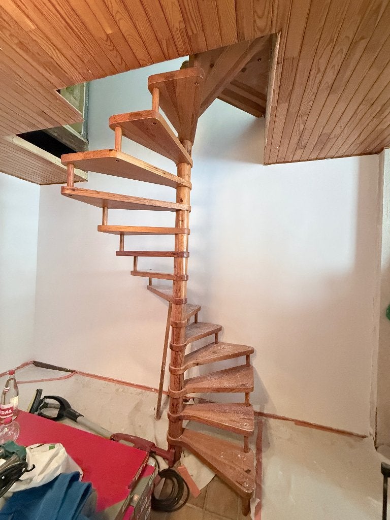 Escalier en colimaçon, Bricolage & Construction, 2 à 4 mètres, Escalier, Enlèvement, Utilisé