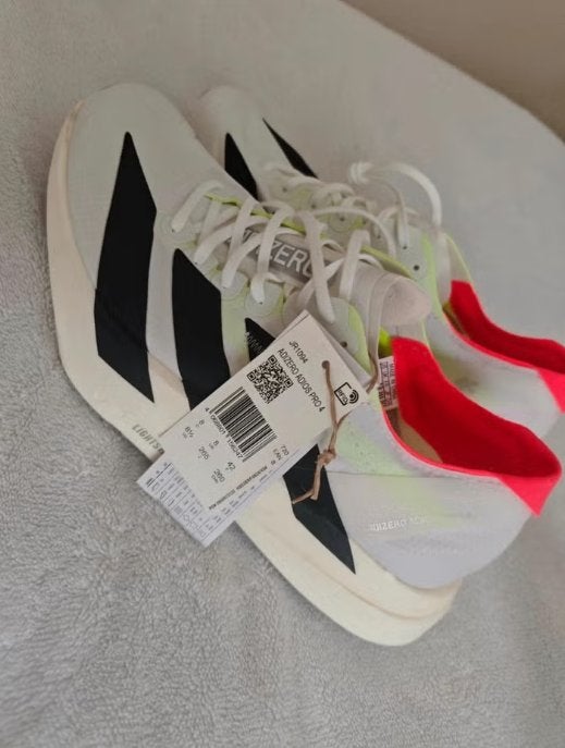Adidas Adizero Adios Pro 4, ongebruikt 0 km gelopen, Sports & Fitness, Course, Jogging & Athlétisme, Course à pied, Chaussures de course à pied