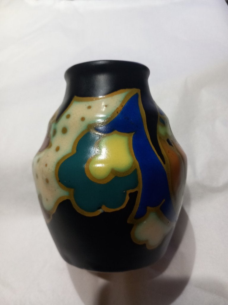 Vase GOUDA époque ART DECO, Antiquités & Art, Enlèvement ou Envoi