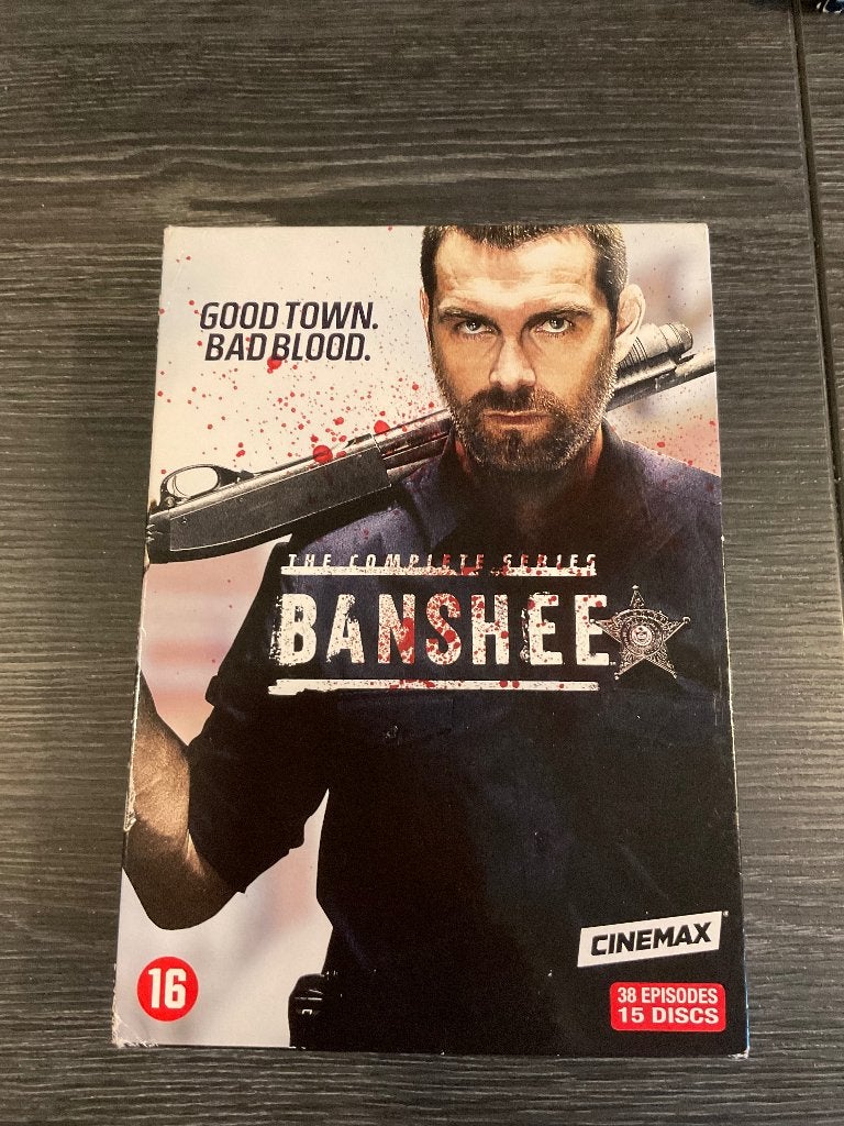 DVD’s Banshee de complete serie seizoen 1-4, Enlèvement ou Envoi, Utilisé