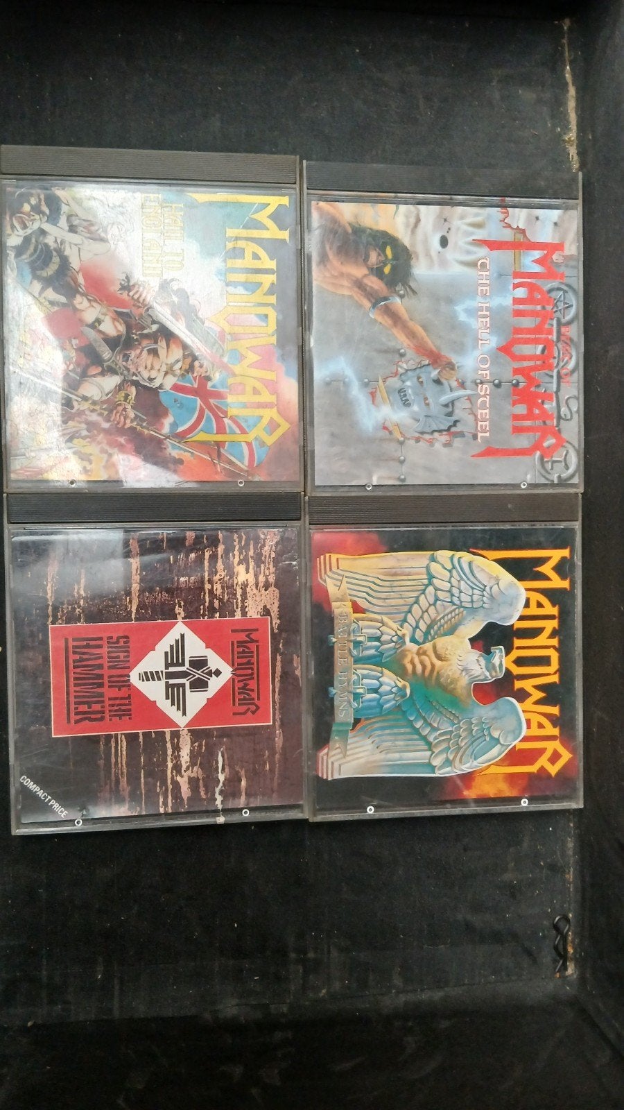 cd s Manowar, Ophalen of Verzenden