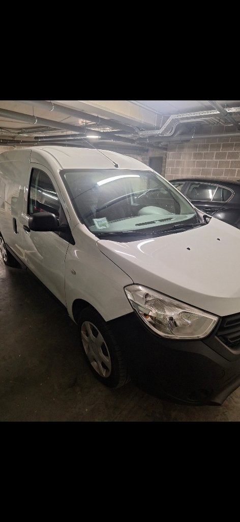 Dacia dokker, Auto's, Stof, Wit, Handgeschakeld, Particulier