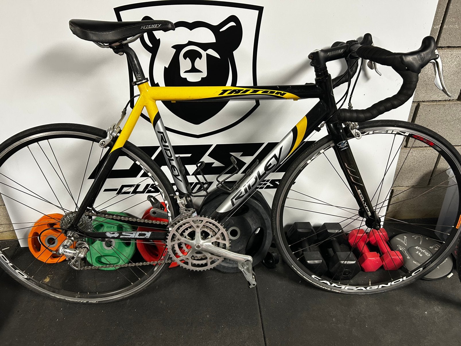 Koers fiets, Ophalen, Gebruikt