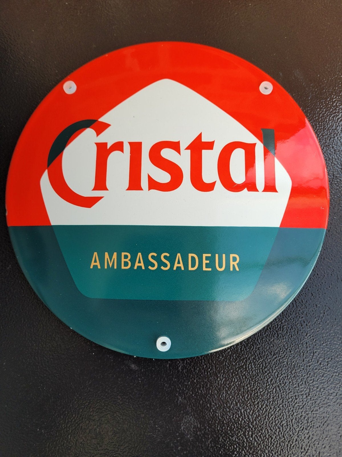 Cristal Alken Ambassadeur emaille, Enlèvement ou Envoi