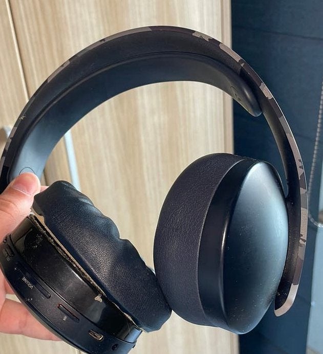 Headset playstation, Computers en Software, Headsets, Gebruikt, Ophalen of Verzenden, Draadloos, Over-ear