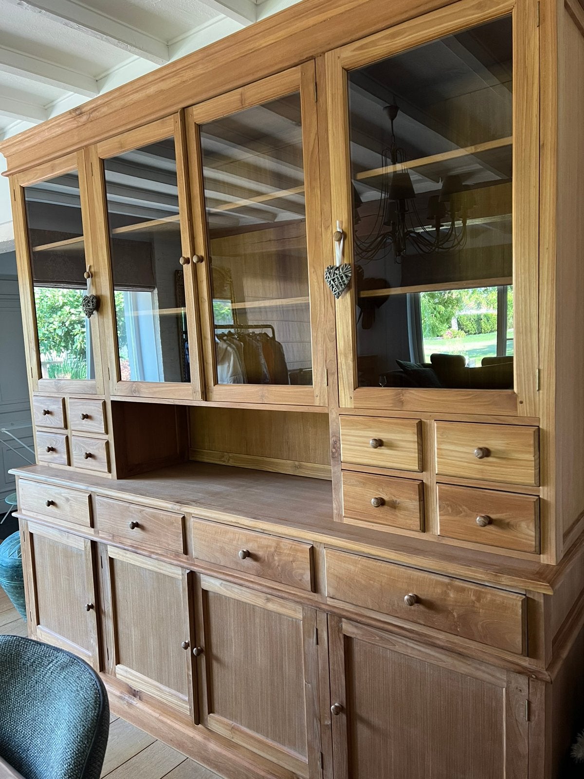 Teak, Huis en Inrichting, Ophalen, Zo goed als nieuw, Teakhout