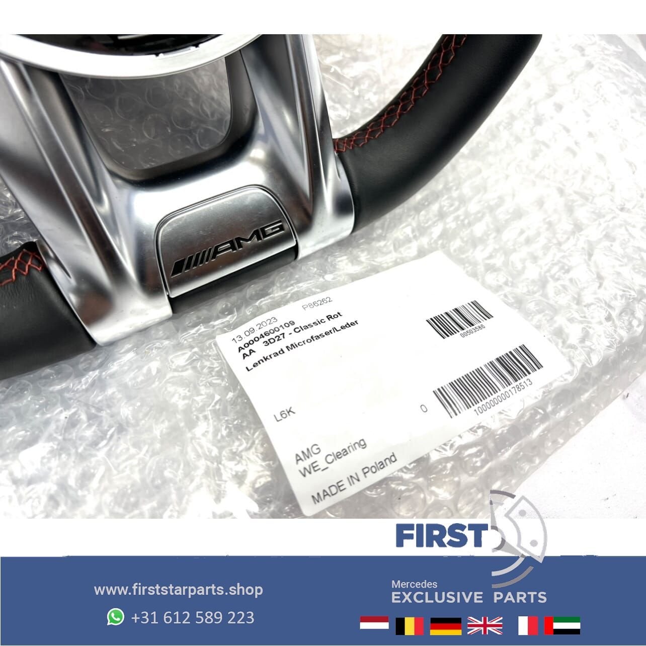 2022 AMG STUURWIEL A35 A45 CLA45 C63 E63 GLC63 GLE63 GT63 G6, Gebruikt, -, Ophalen of Verzenden, -