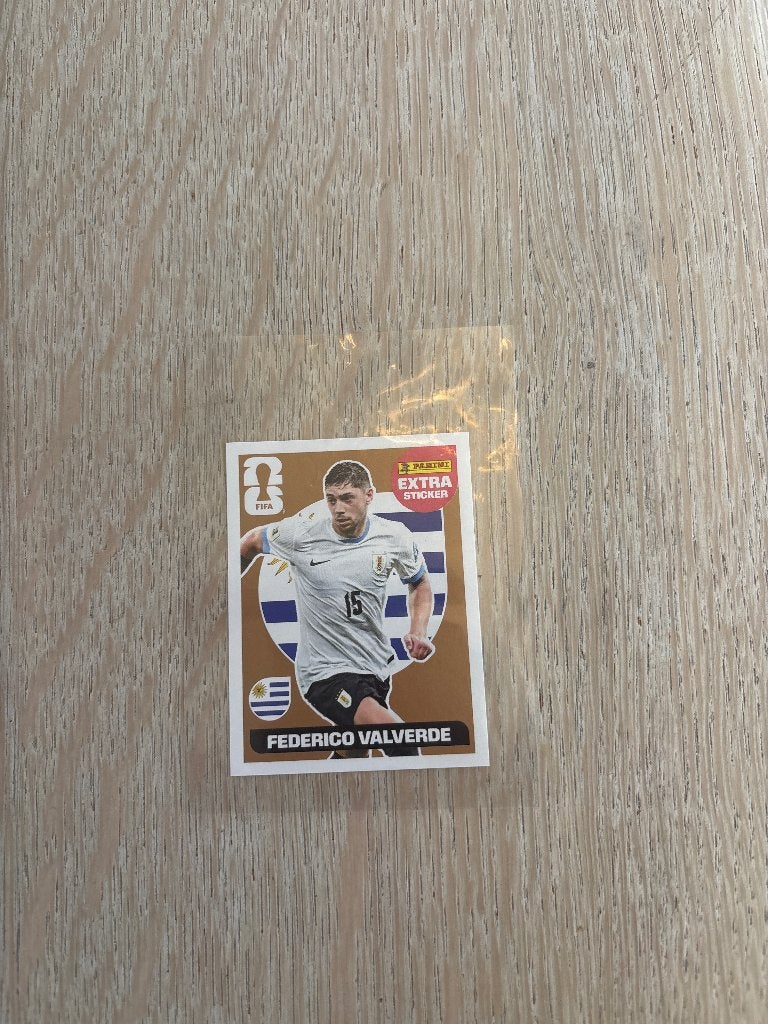 Panini Sticker | EXTRA | Valverde brons, Ophalen of Verzenden