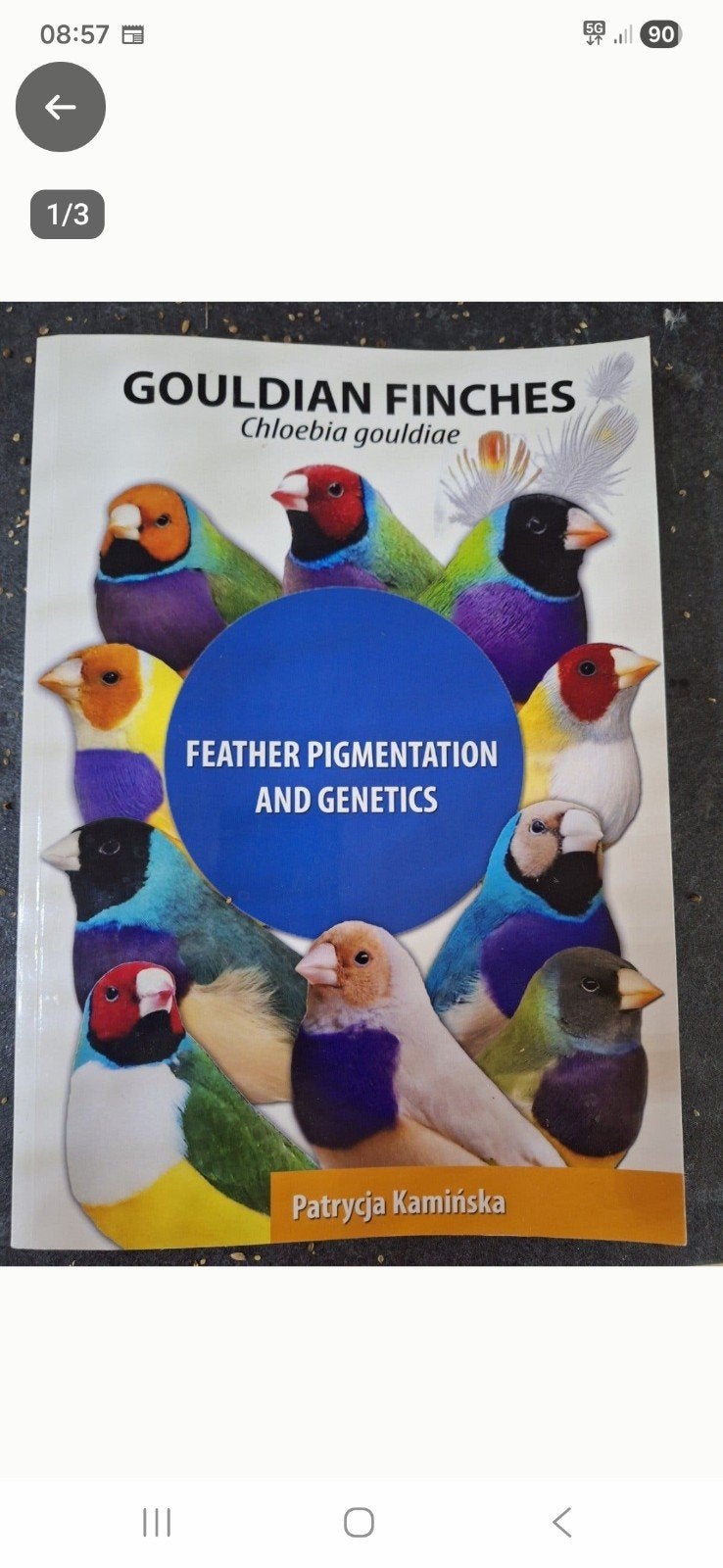 Boek genetica gouldamadine