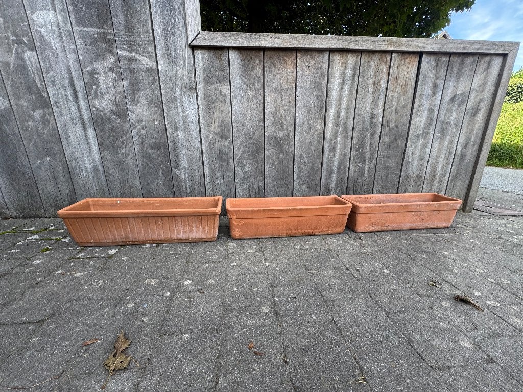 Bloembakken, Tuin en Terras, Ophalen, Gebruikt, Steen, Balkon