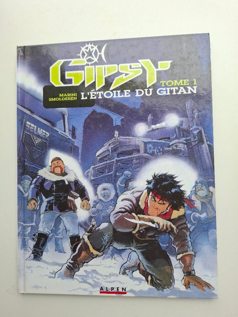 GIPSY TOME 1 "L'ETOILE DU GITAN" MARINI TBE EO 1993 ALPEN, Une BD, Enlèvement ou Envoi, Comme neuf