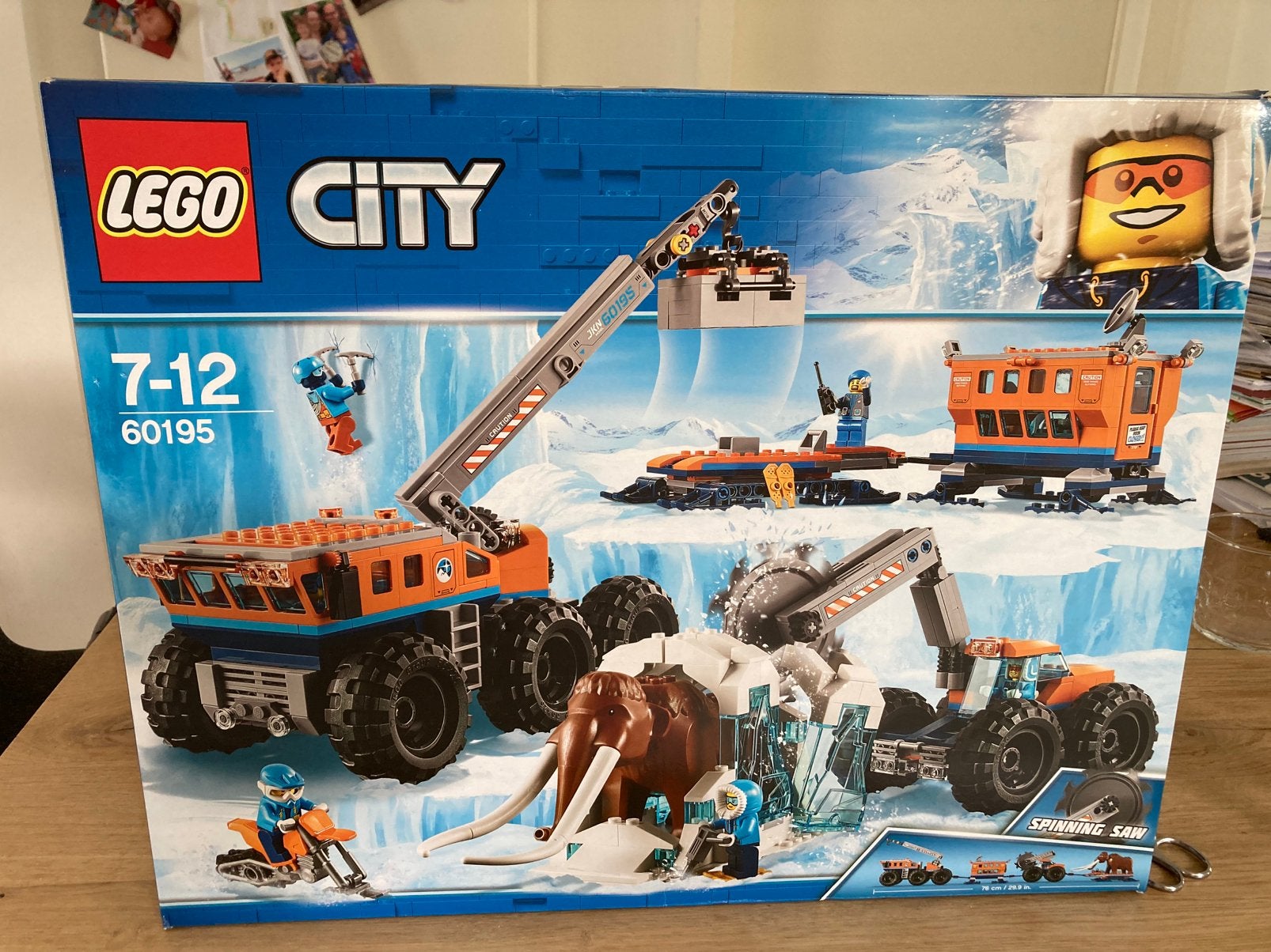 Lego set 60195 Noordpool onderzoeksbasis, Ophalen of Verzenden, Zo goed als nieuw, Lego, City