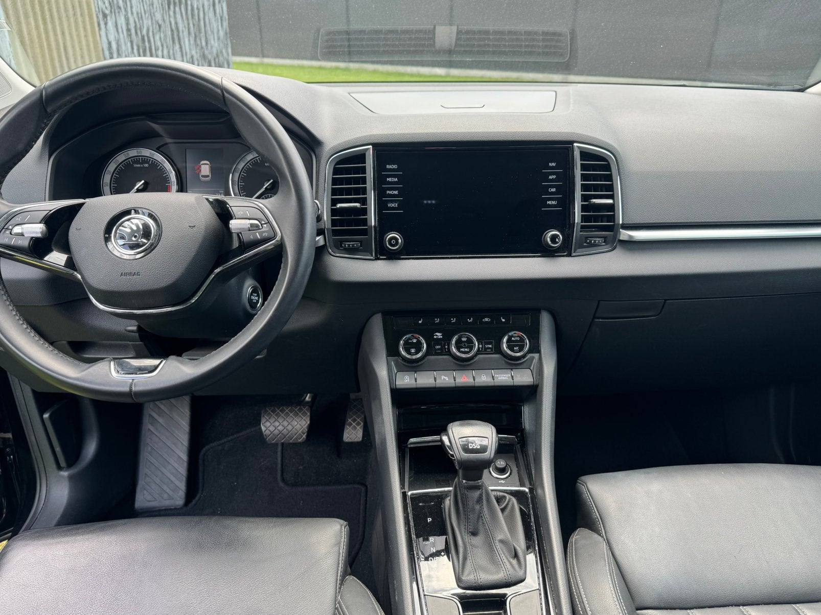 Skoda Karoq automaat met leren zetels, Auto's, Skoda, Automaat, Karoq, Diesel, Particulier