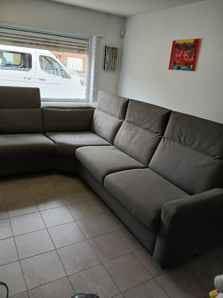 bedbank, Ophalen, Zo goed als nieuw, Grijs, Overige maten
