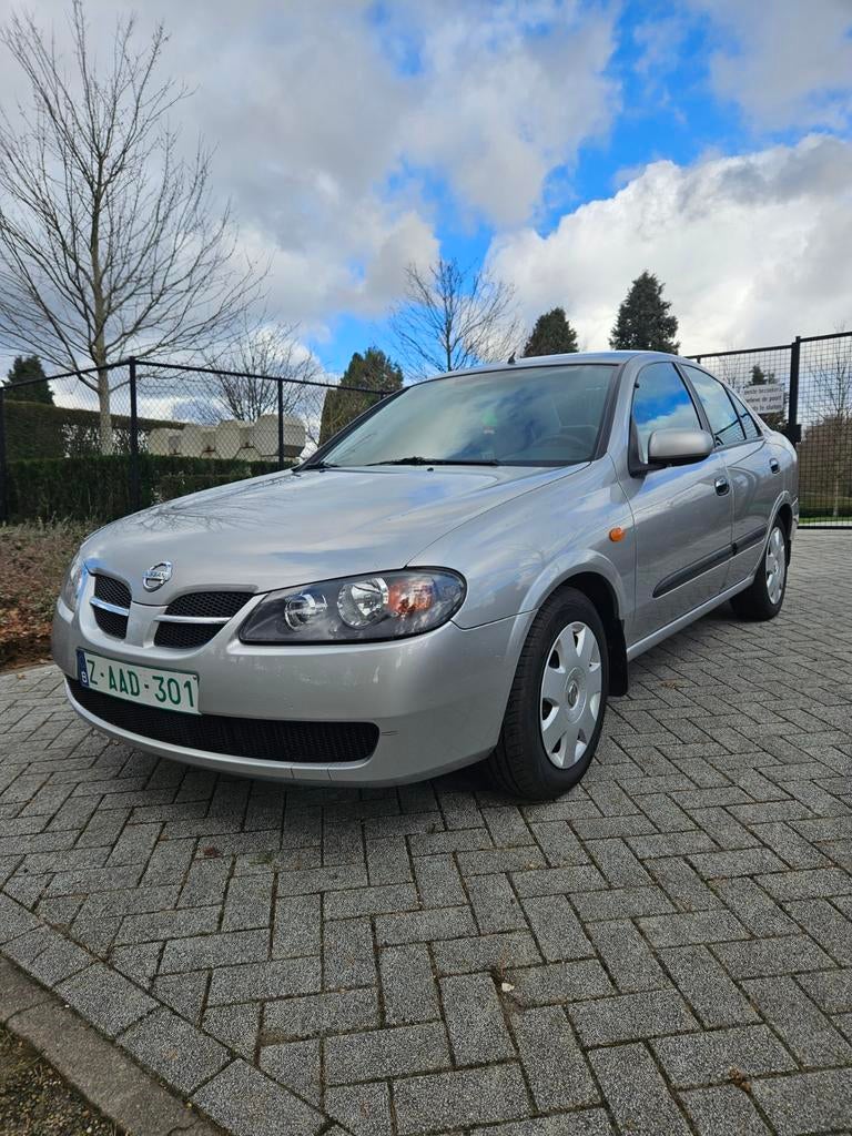 NISSAN ALMERA/1.5BENZINE/1EIGENAAR/AIRCO/EXPORT/HANDELAAR/€4, Almera, Achat, Entreprise, Boîte manuelle