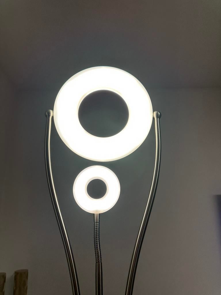 (LED) de Reality Leuchten, Maison & Meubles, Hoeklamp, dimbare standlicht, Comme neuf, Synthétique, 150 à 200 cm