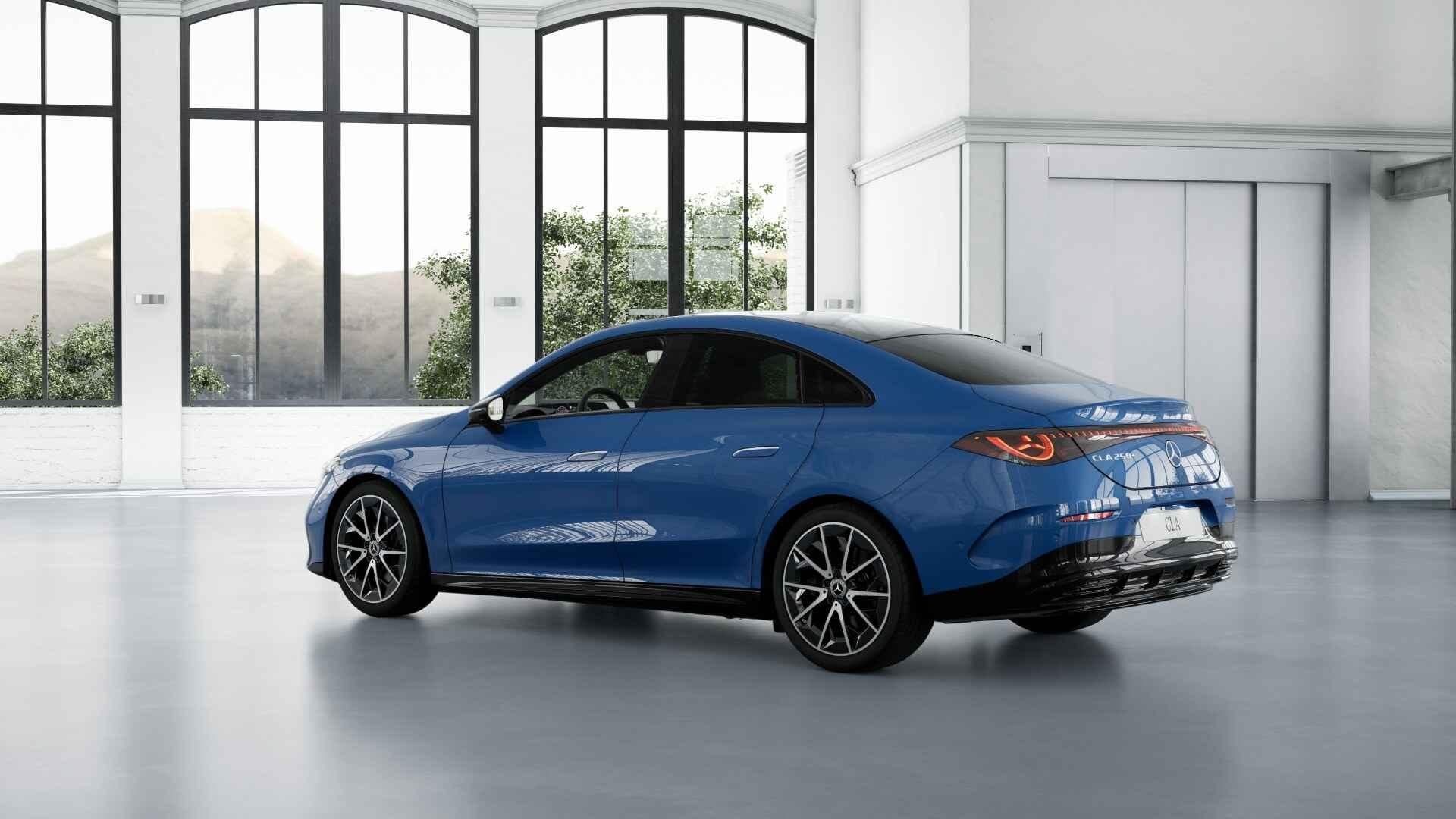 Mercedes-Benz CLA-klasse 250+ Coupé Sport Edition | Panoram, Auto's, Mercedes-Benz, Automaat, Gebruikt, Blauw, 5 zetels