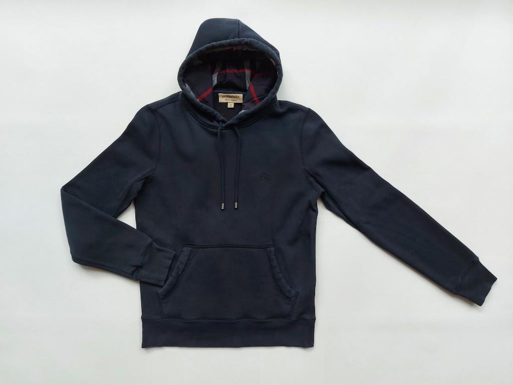 BURBERRY donkerblauwe hoodie MAAT XS / ALS NIEUW !, Kleding | Heren, Truien en Vesten, Blauw, Ophalen of Verzenden, Zo goed als nieuw