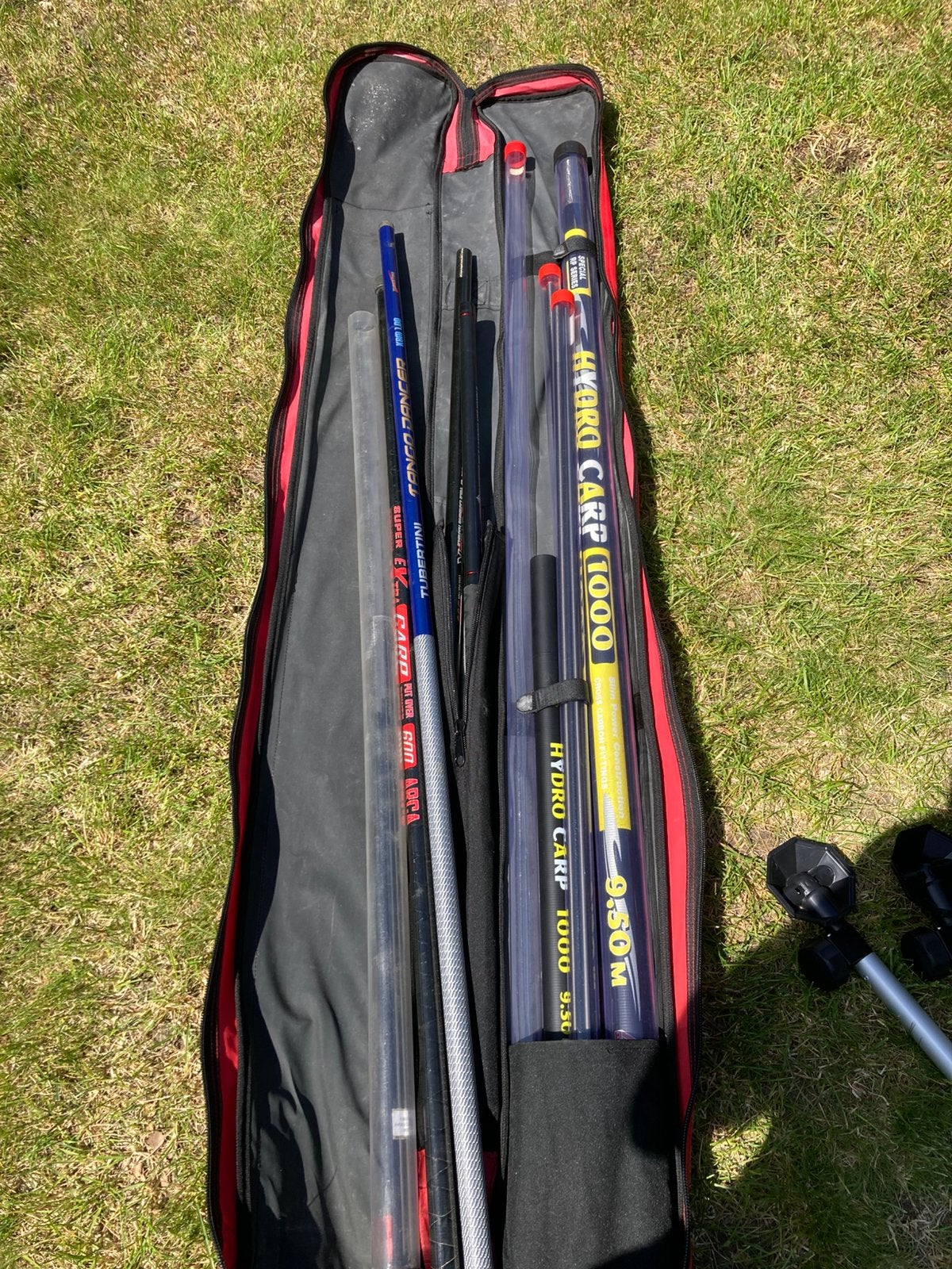 Volledige uitzet hengelsport vaste stok, Ophalen, Gebruikt, Complete set