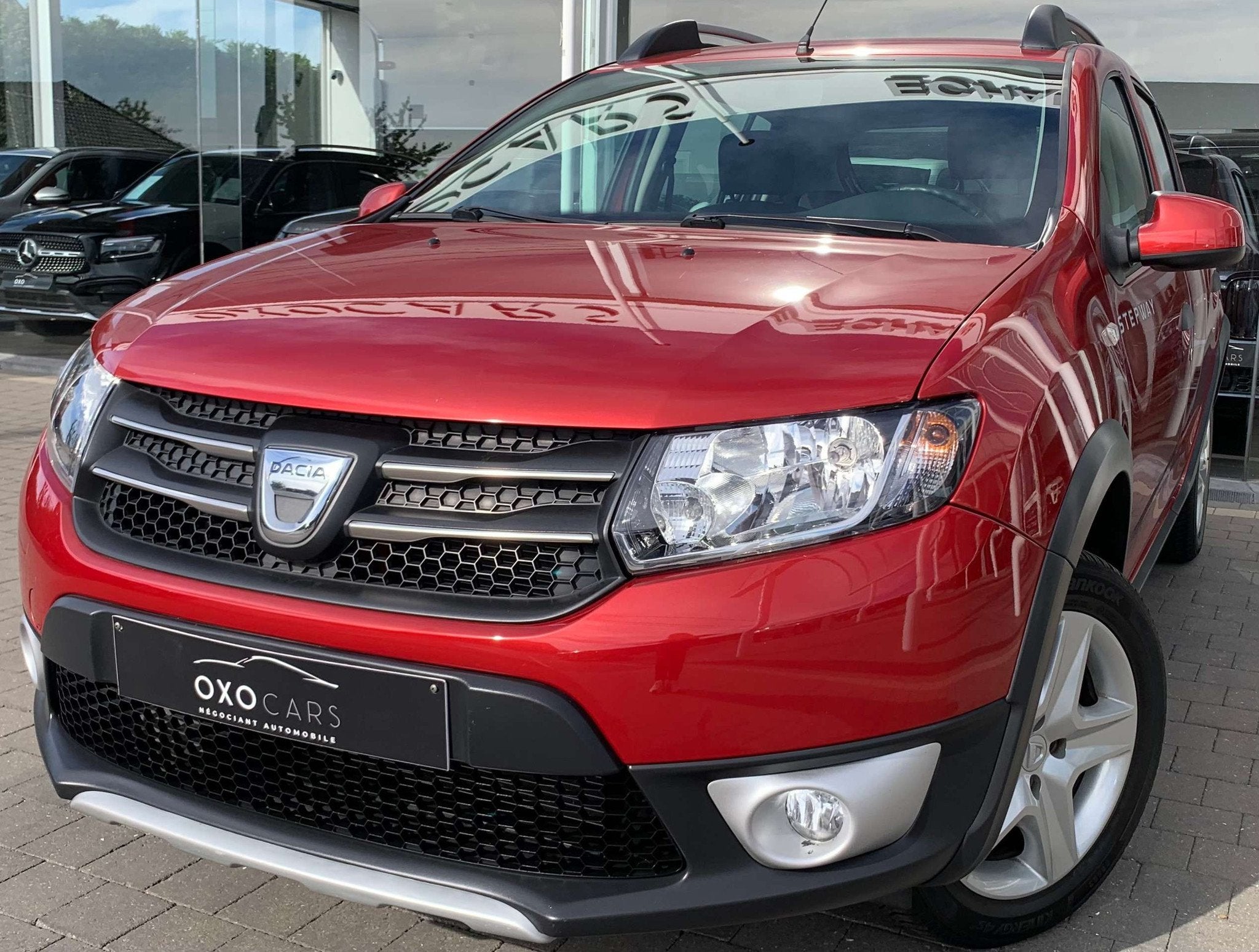 Dacia Sandero 0.9 TCe STEPWAY 90CV / GPS / Airco / Cruise /, Auto's, Voorwielaandrijving, Stof, Gebruikt, Bedrijf