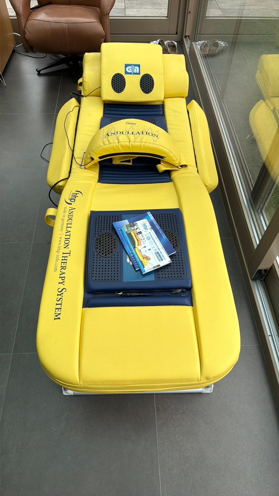 HHP andullatiematras met warmtezones en massagefunctie, Sport en Fitness, Ophalen, Zo goed als nieuw