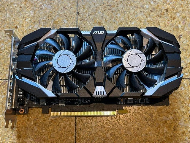 ** MSI GeForce GTX 1050 Ti 4GT OC **, Computers en Software, Videokaarten, HDMI, Ophalen of Verzenden, Nvidia, GDDR5