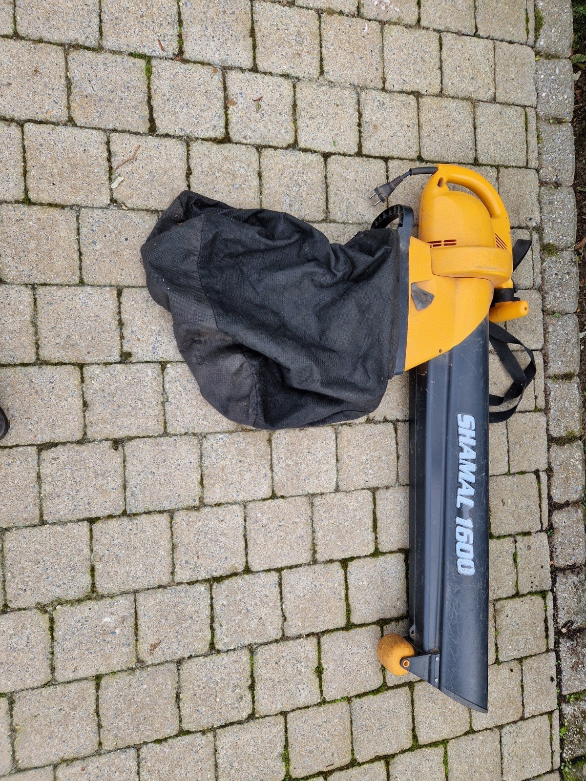 Bladblazer opzuigen en blazen, Tuin en Terras, Ophalen, Gebruikt, Handgedragen, Met opvangzak