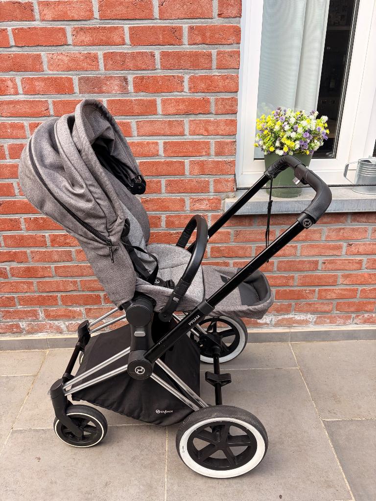 Poussette priam Cybex, Gebruikt, Met reiswieg, Ophalen, Kinderwagen