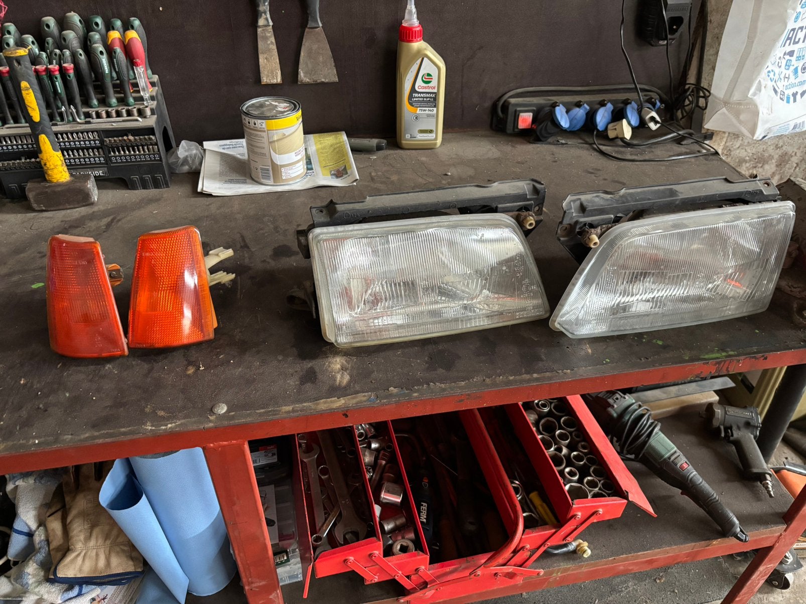 opel kadett e voorlichten en pinkers te koop, Enlèvement, Opel