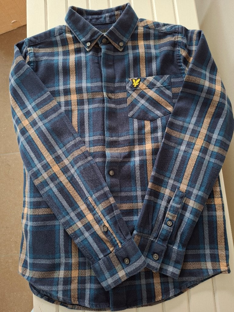 Hemd Lyle Scott 12/13 jaar, Kinderen en Baby's, Ophalen, Lyle & Scott, Zo goed als nieuw, Shirt of Longsleeve