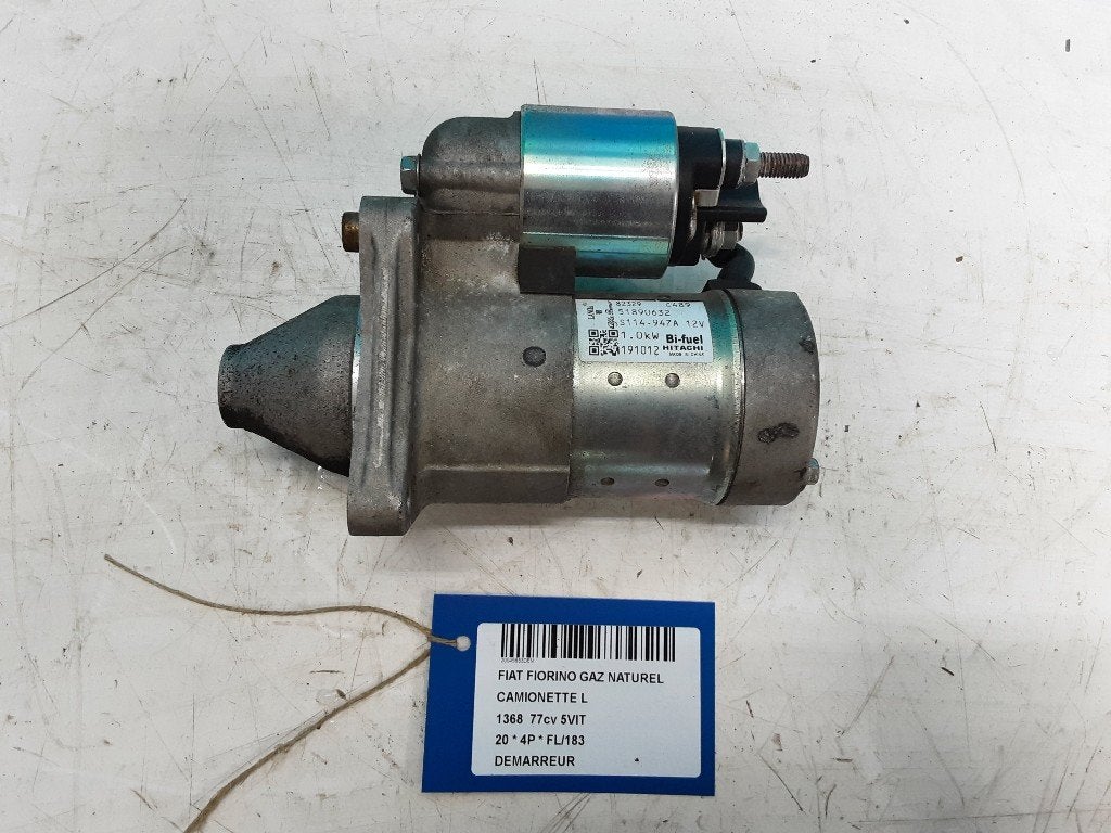 STARTMOTOR Fiat Fiorino (225) (01-2007/12-2012) (51890632), Gebruikt, Mevr. I. Hauben, Fiat, Rue de l'Espoir 34 34
4030  GRIVEGNÉE, BE