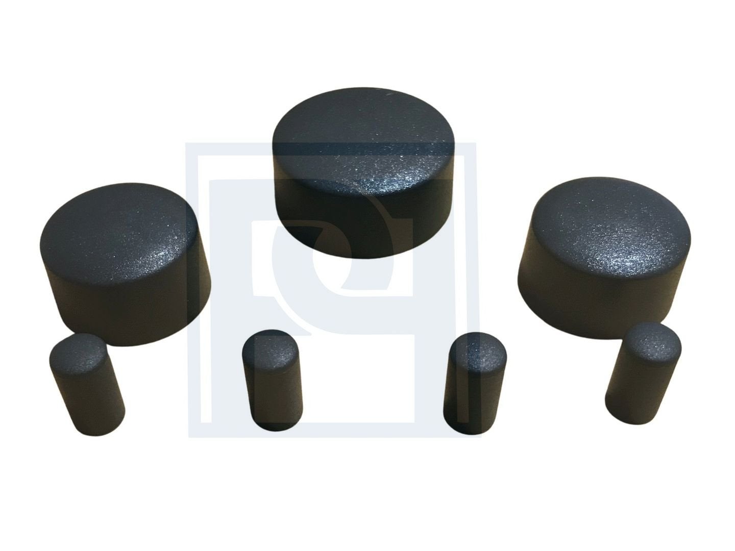 Volvo Knop radio volume set 7 stuks donkergrijs HU803 HU850, Ophalen of Verzenden, Nieuw