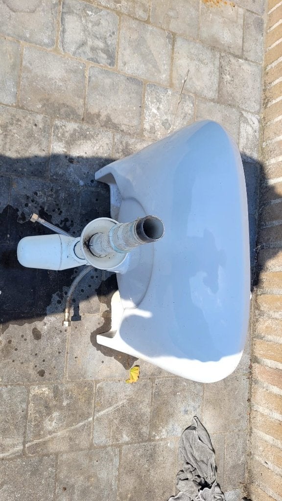 Lavabo, Bricolage & Construction, Sanitaire, Enlèvement, Utilisé, Pierre, Lavabo