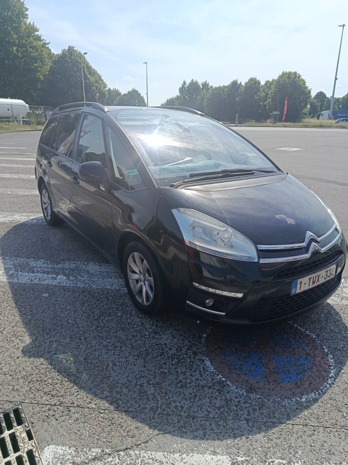 Citroën C4 Grand Picasso année 2012, Achat, 7 places, Boîte manuelle, Noir