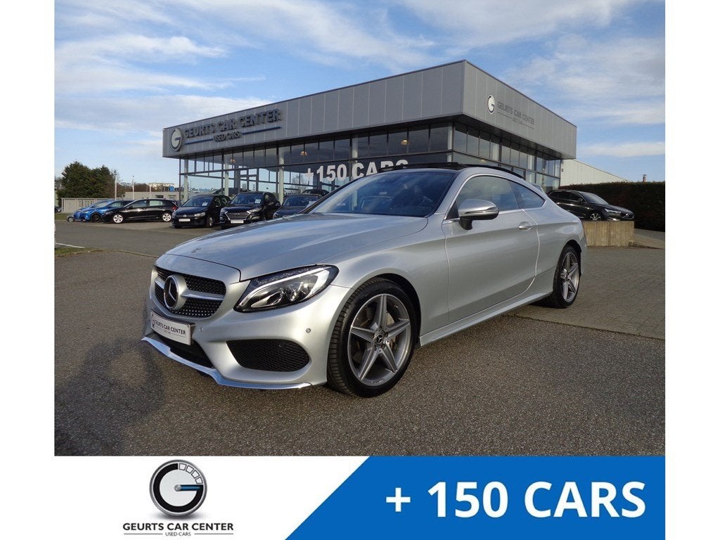 Mercedes-Benz C 180 Coupé 1.6i 156pk Automaat AMG-PACK !, Auto's, Mercedes-Benz, Automaat, 4 zetels, 156 pk, 2 deurs